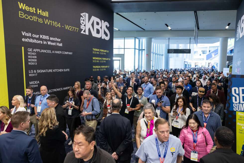 The opening of KBIS 2025 in Las Vegas