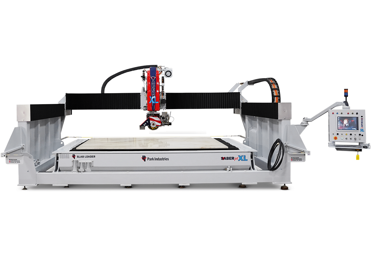 Manufacturer image identifying SABERjet™ XL CNC Sawjet.